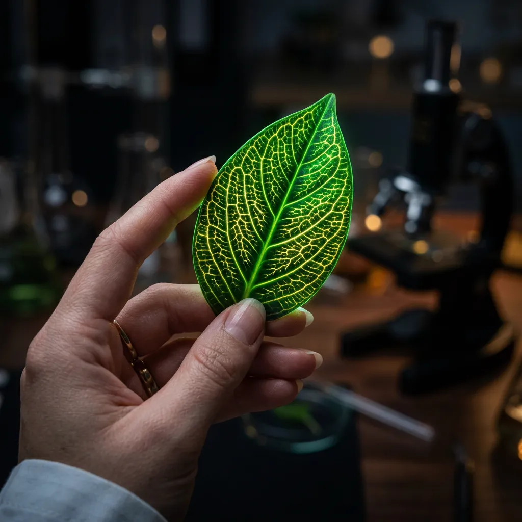 Lush green plants symbolizing Biomexa's living bio-tech nature ingredients