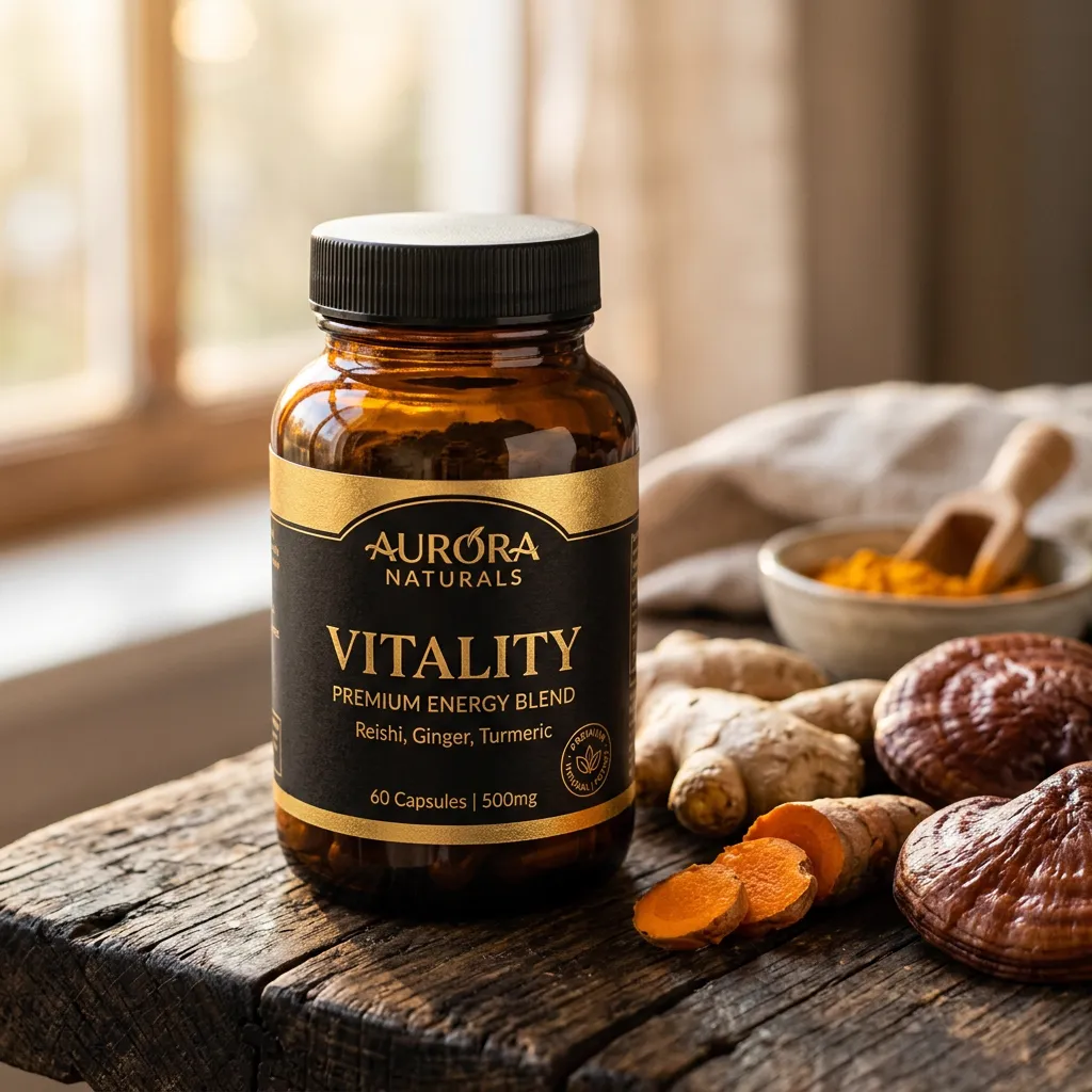 Biomexa Vitality Energy & Immunity supplement bottle